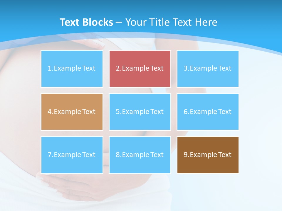 Parenthood Childbearing Woman PowerPoint Template