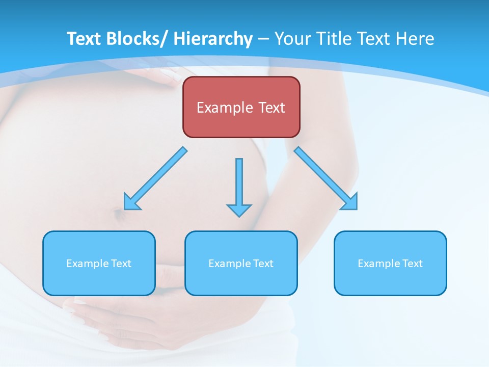 Parenthood Childbearing Woman PowerPoint Template