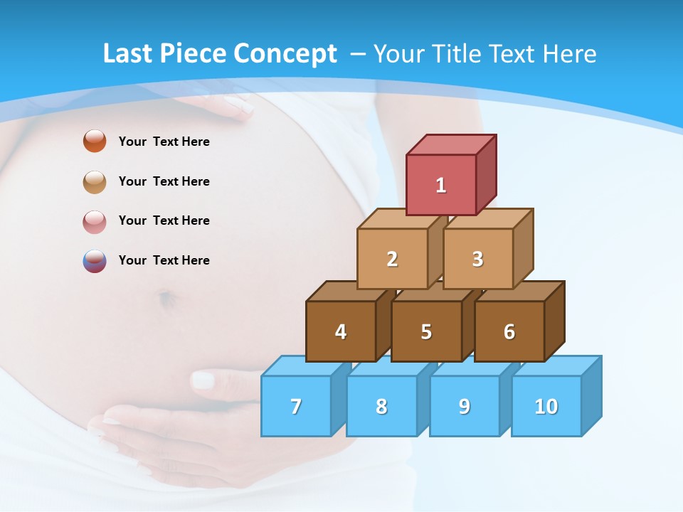 Parenthood Childbearing Woman PowerPoint Template