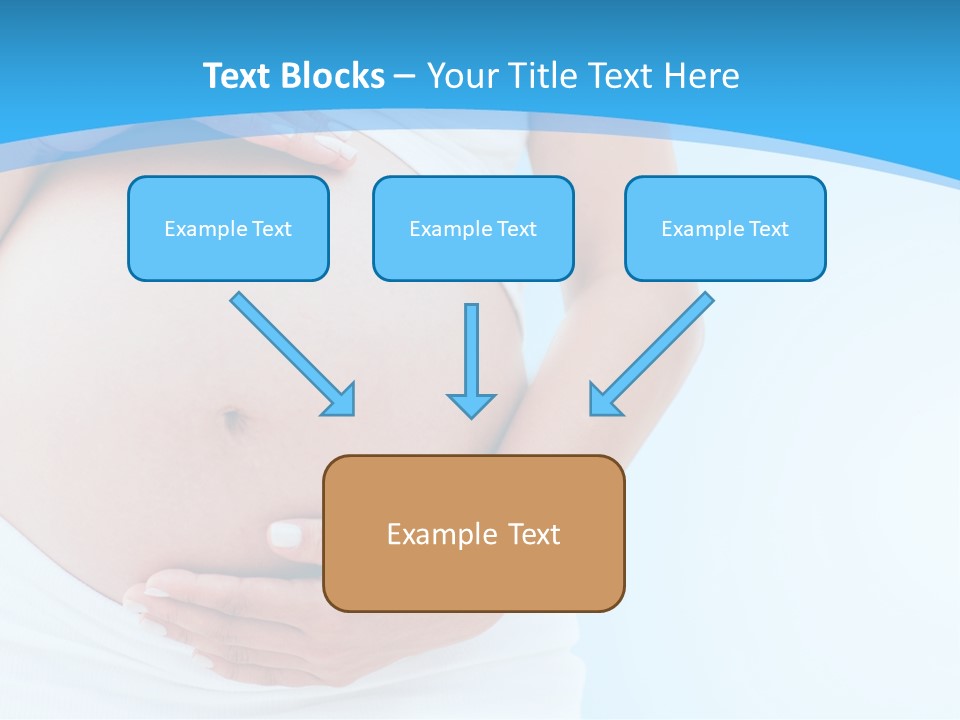 Parenthood Childbearing Woman PowerPoint Template