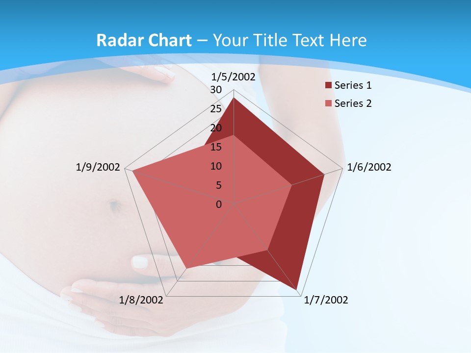 Parenthood Childbearing Woman PowerPoint Template
