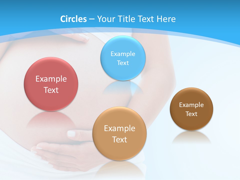 Parenthood Childbearing Woman PowerPoint Template