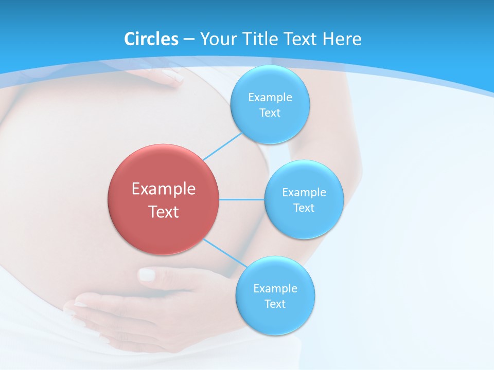 Parenthood Childbearing Woman PowerPoint Template
