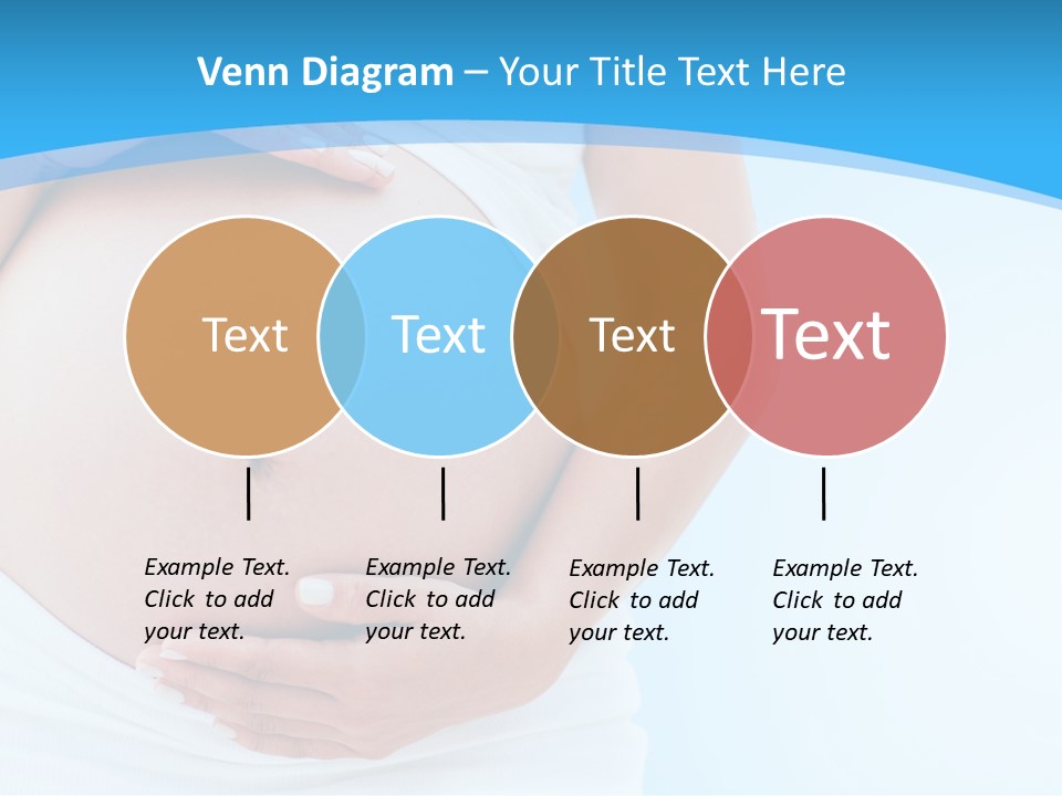 Parenthood Childbearing Woman PowerPoint Template