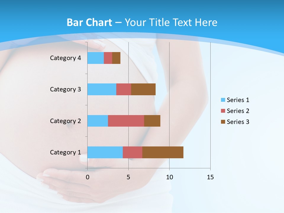 Parenthood Childbearing Woman PowerPoint Template