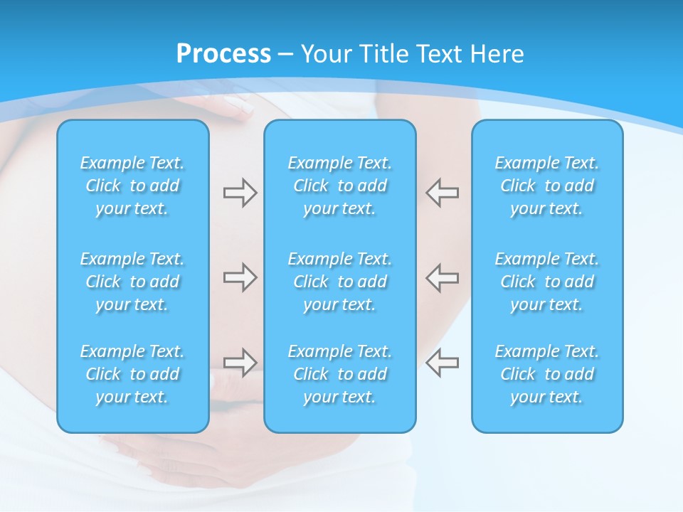 Parenthood Childbearing Woman PowerPoint Template