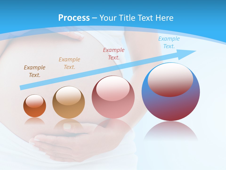 Parenthood Childbearing Woman PowerPoint Template