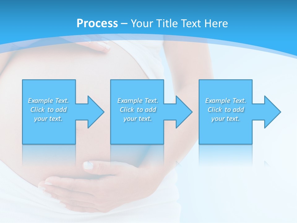 Parenthood Childbearing Woman PowerPoint Template