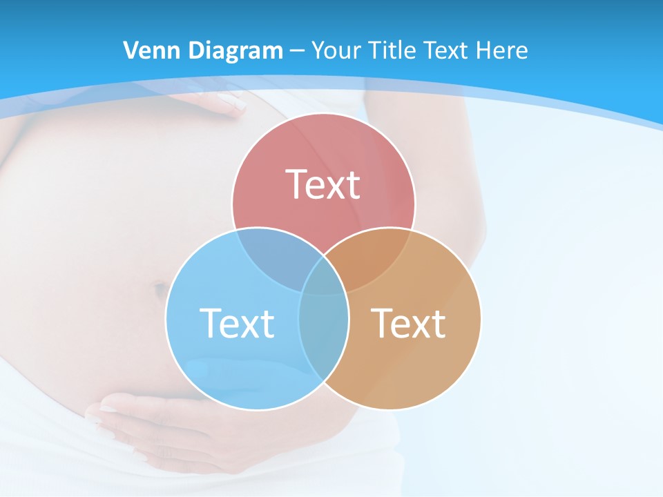 Parenthood Childbearing Woman PowerPoint Template