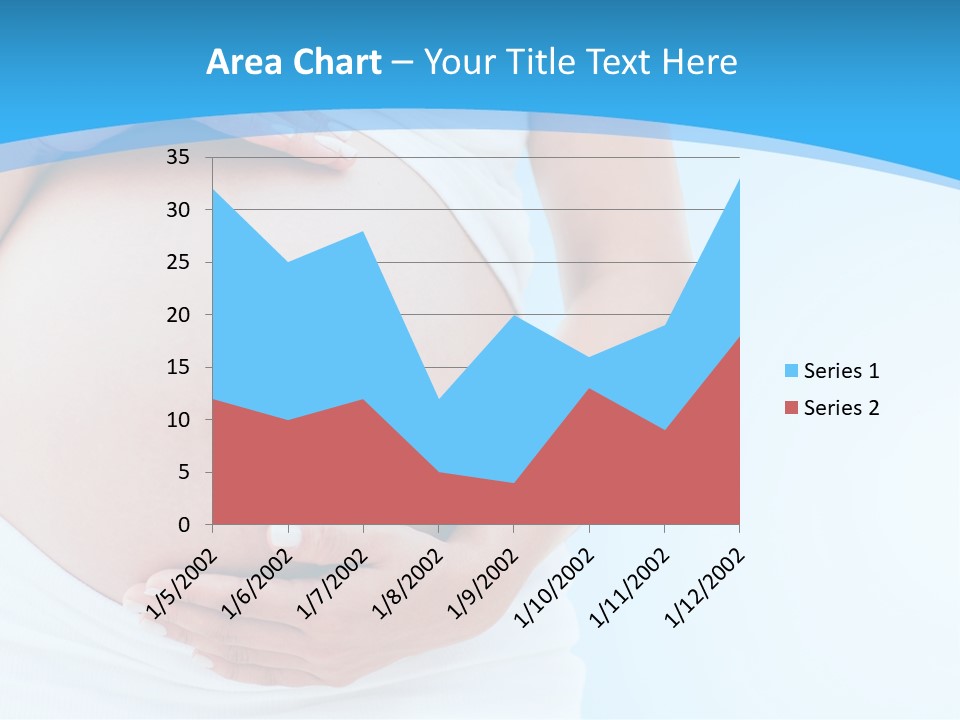 Parenthood Childbearing Woman PowerPoint Template