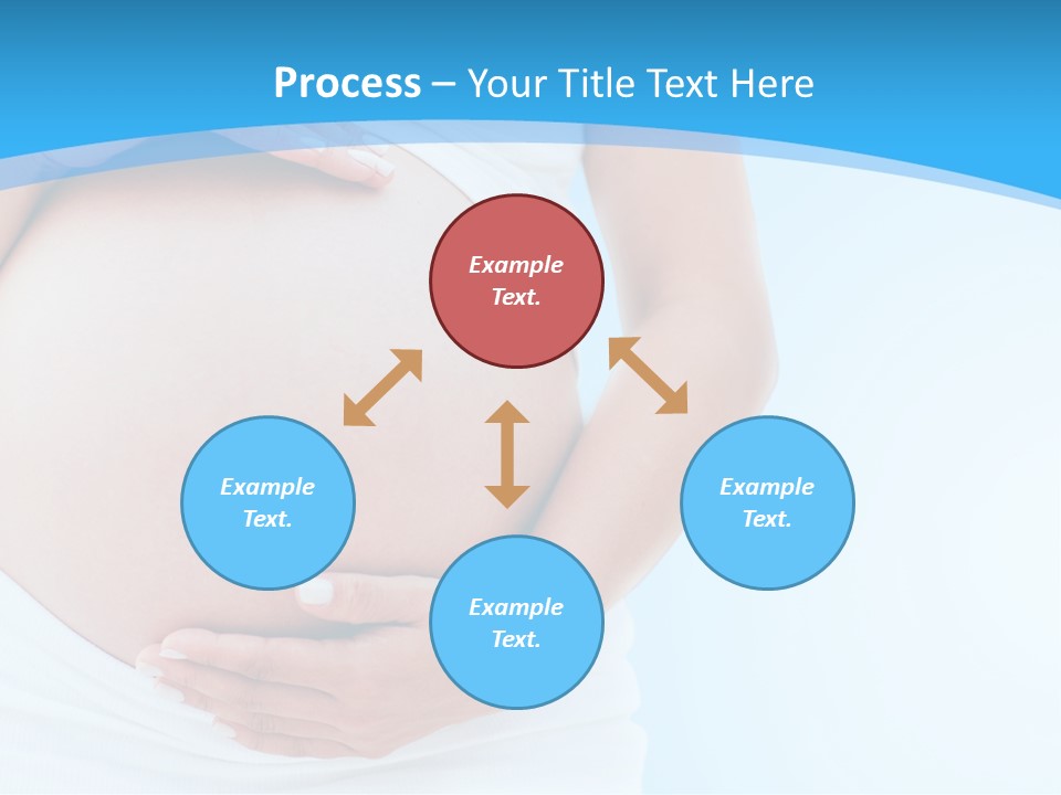 Parenthood Childbearing Woman PowerPoint Template