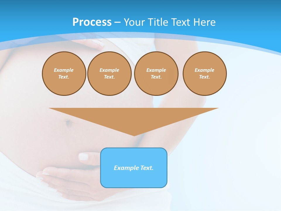 Parenthood Childbearing Woman PowerPoint Template