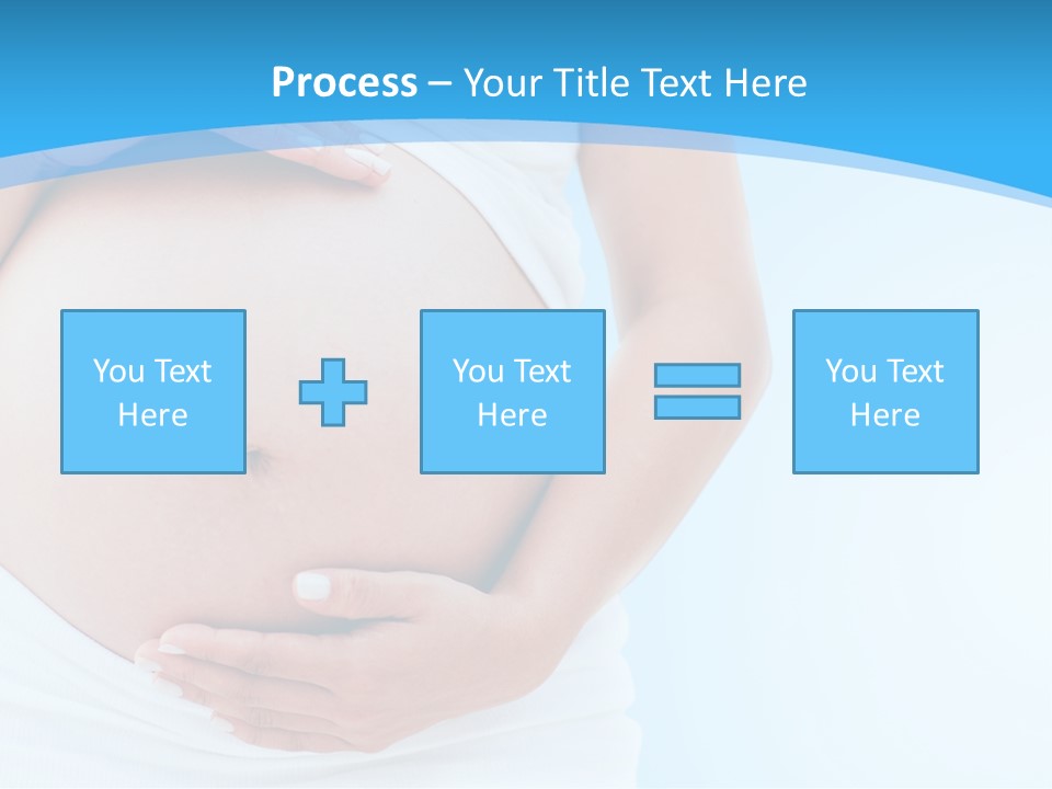 Parenthood Childbearing Woman PowerPoint Template