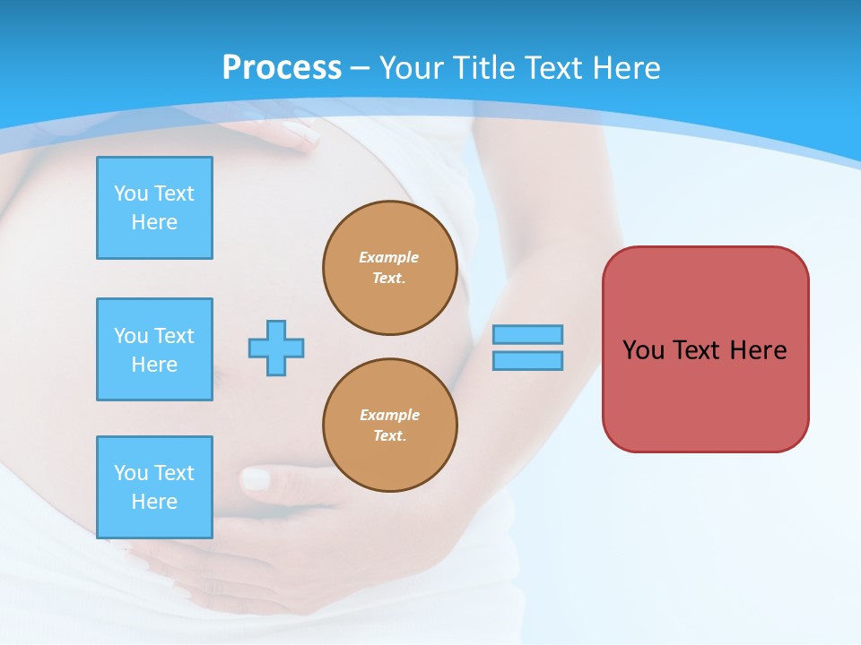 Parenthood Childbearing Woman PowerPoint Template