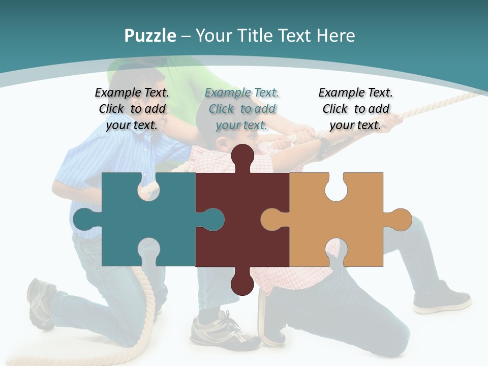 Friendship Black Play PowerPoint Template