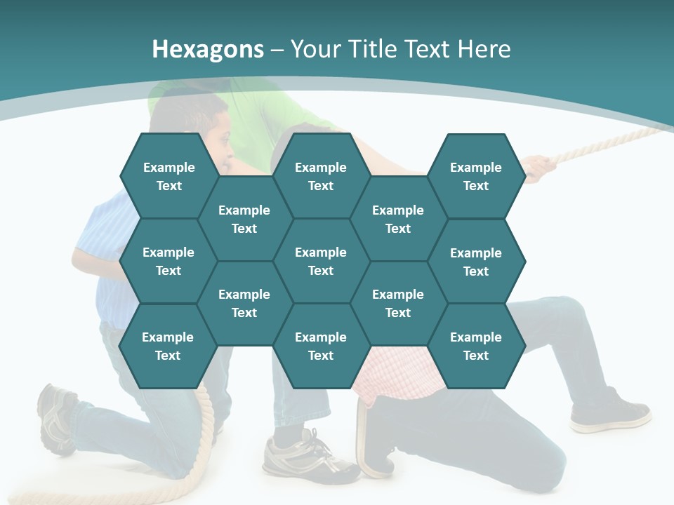 Friendship Black Play PowerPoint Template