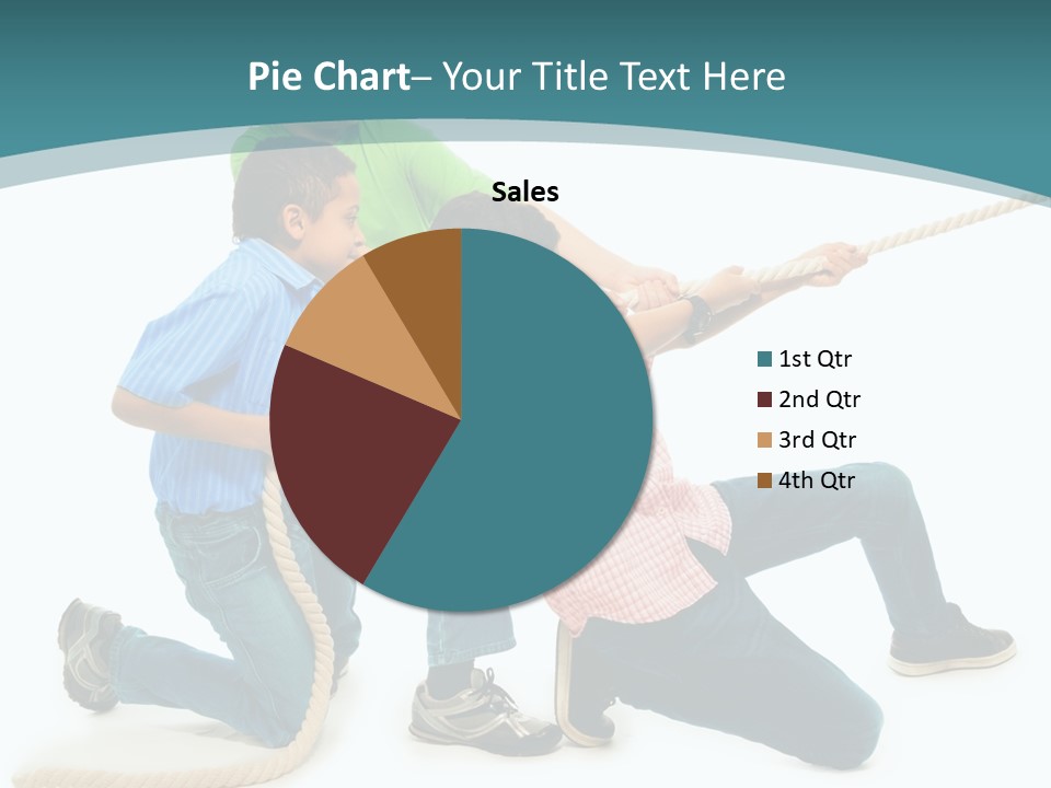 Friendship Black Play PowerPoint Template