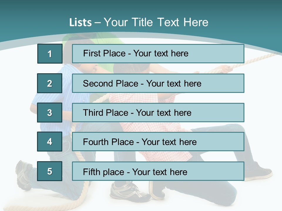 Friendship Black Play PowerPoint Template