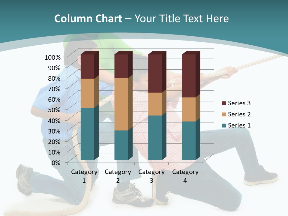 Friendship Black Play PowerPoint Template