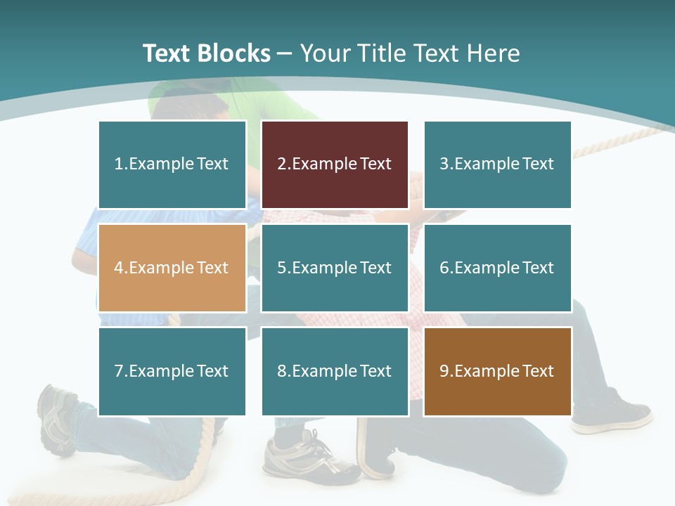 Friendship Black Play PowerPoint Template