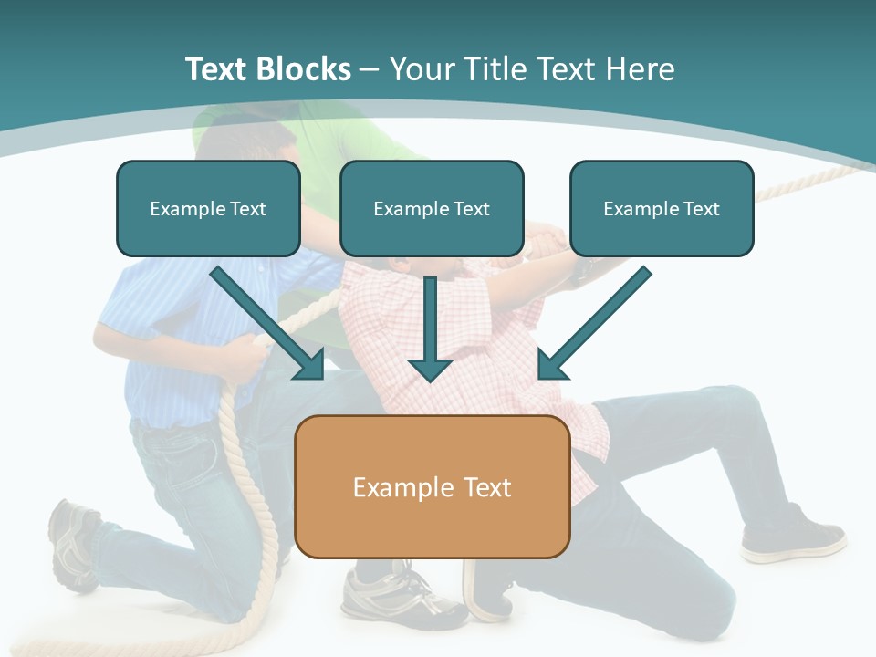 Friendship Black Play PowerPoint Template