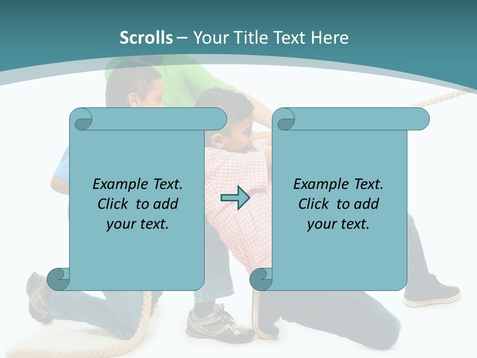 Friendship Black Play PowerPoint Template