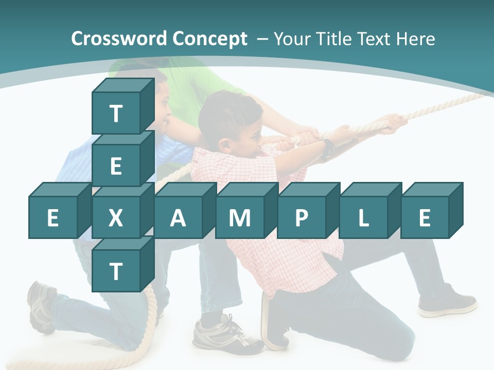 Friendship Black Play PowerPoint Template