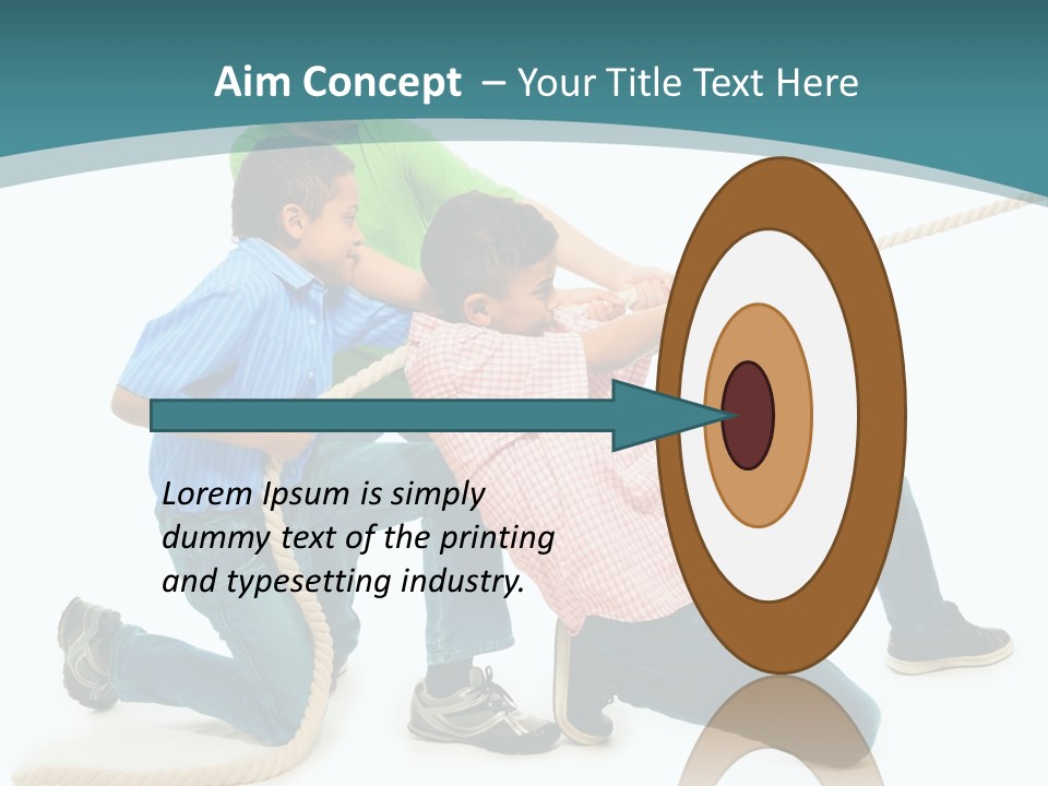 Friendship Black Play PowerPoint Template