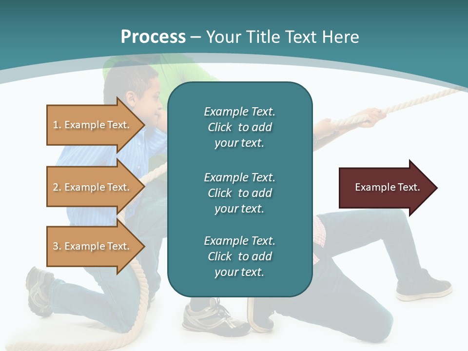 Friendship Black Play PowerPoint Template