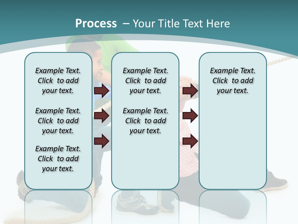 Friendship Black Play PowerPoint Template