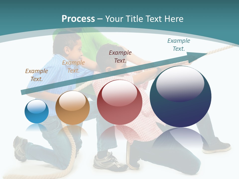 Friendship Black Play PowerPoint Template