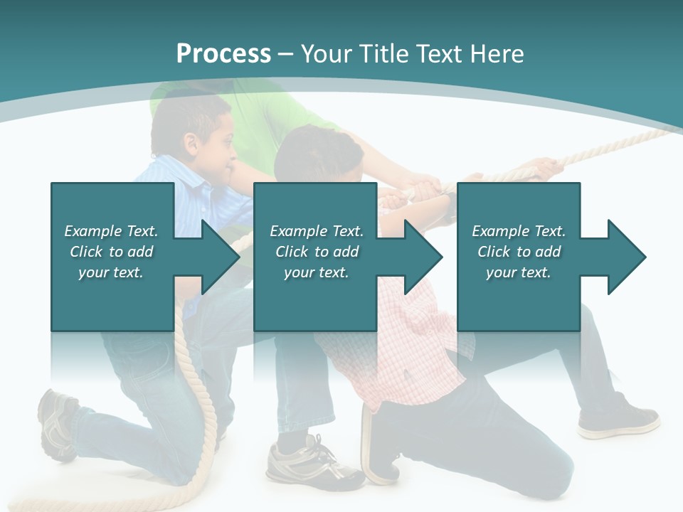 Friendship Black Play PowerPoint Template