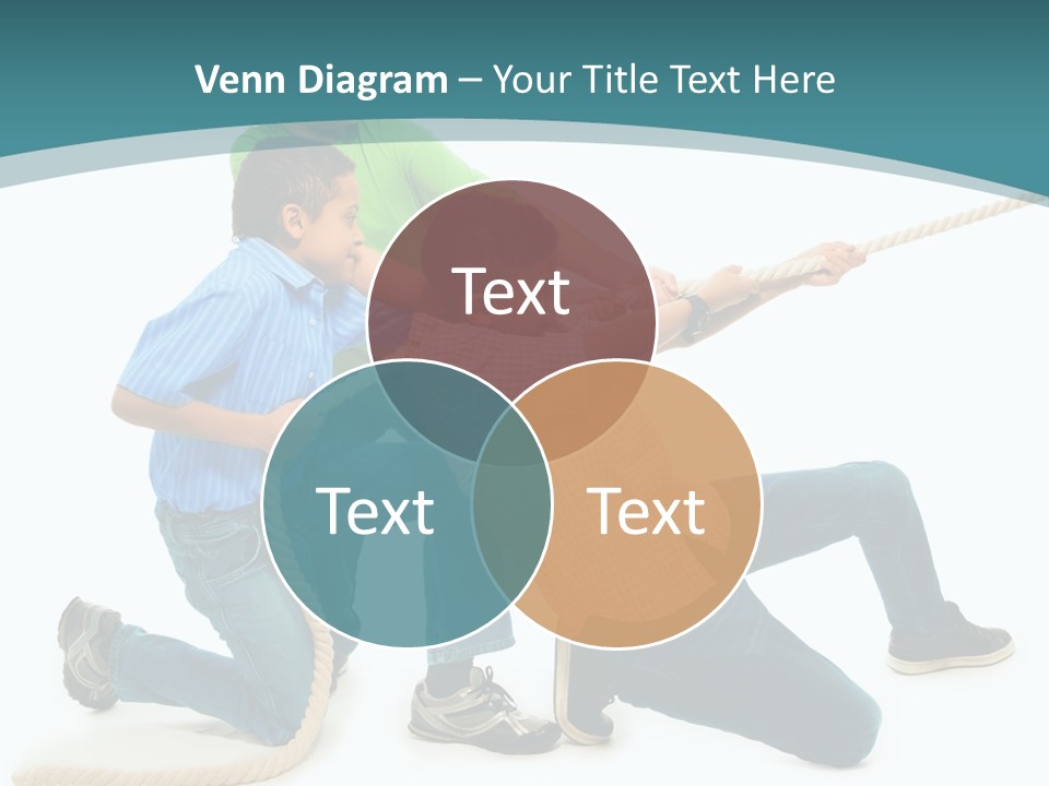 Friendship Black Play PowerPoint Template