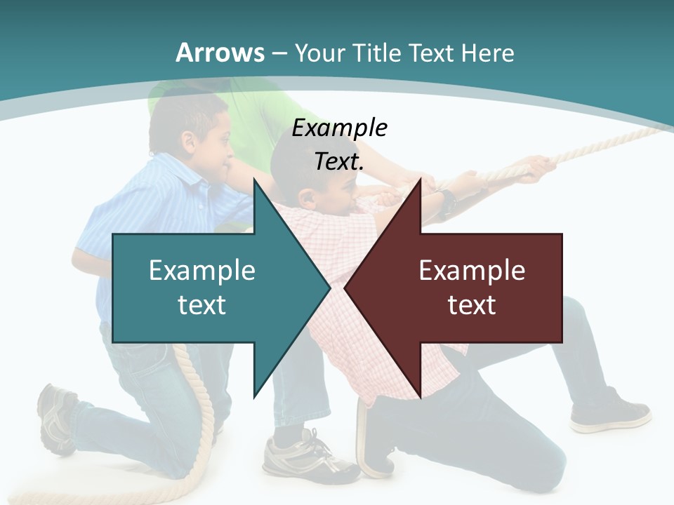 Friendship Black Play PowerPoint Template