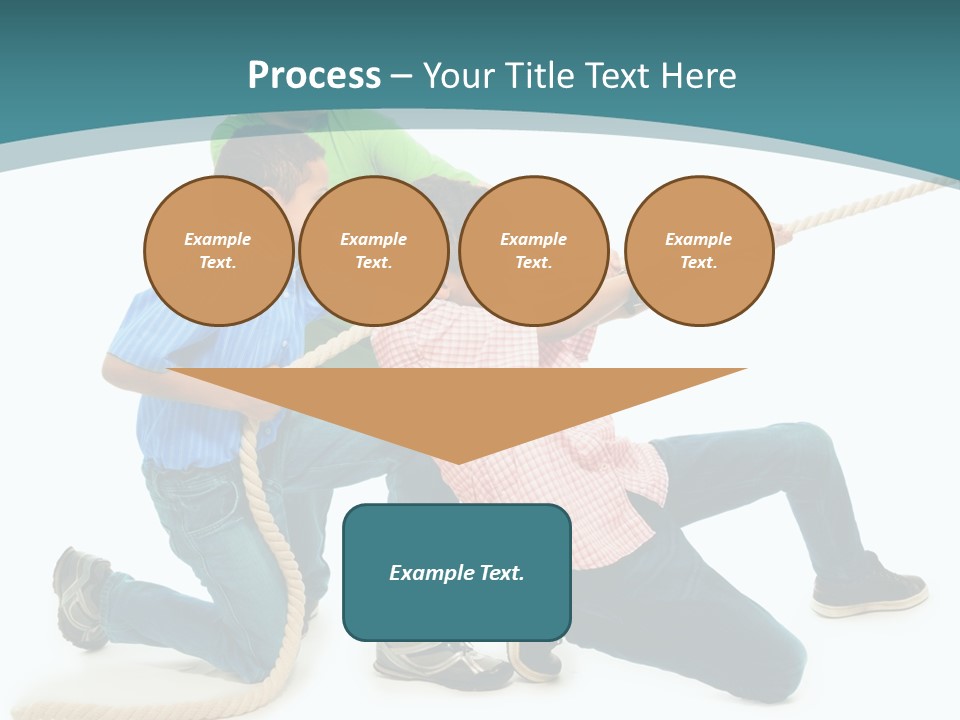 Friendship Black Play PowerPoint Template