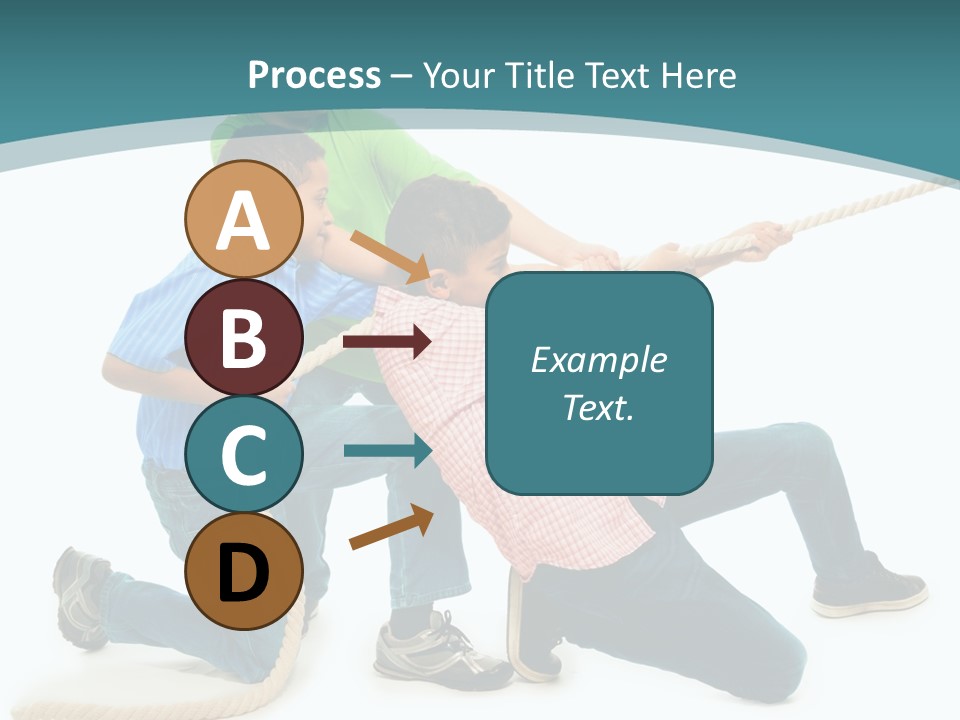 Friendship Black Play PowerPoint Template