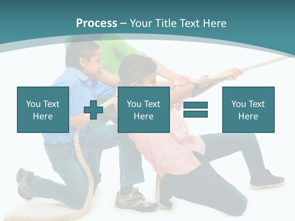 Friendship Black Play PowerPoint Template