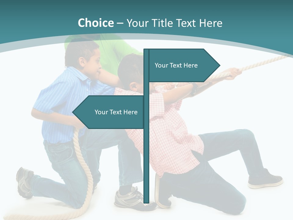 Friendship Black Play PowerPoint Template