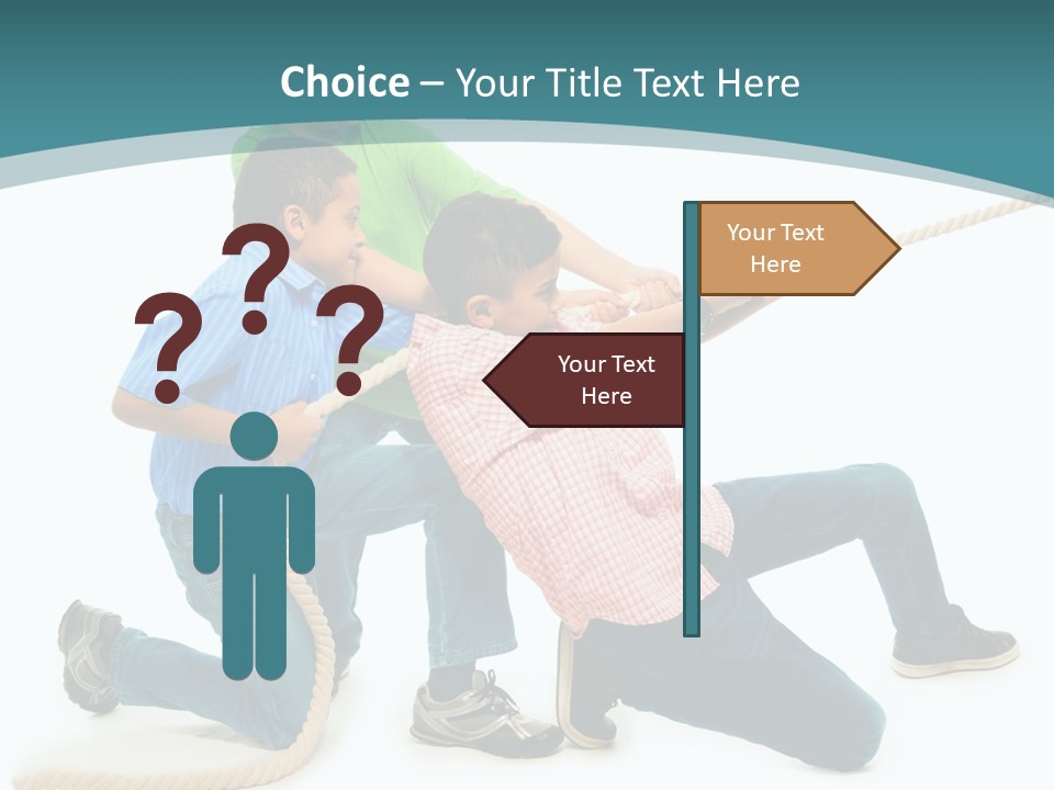 Friendship Black Play PowerPoint Template