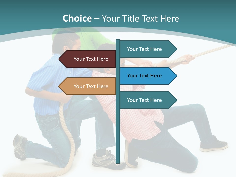 Friendship Black Play PowerPoint Template