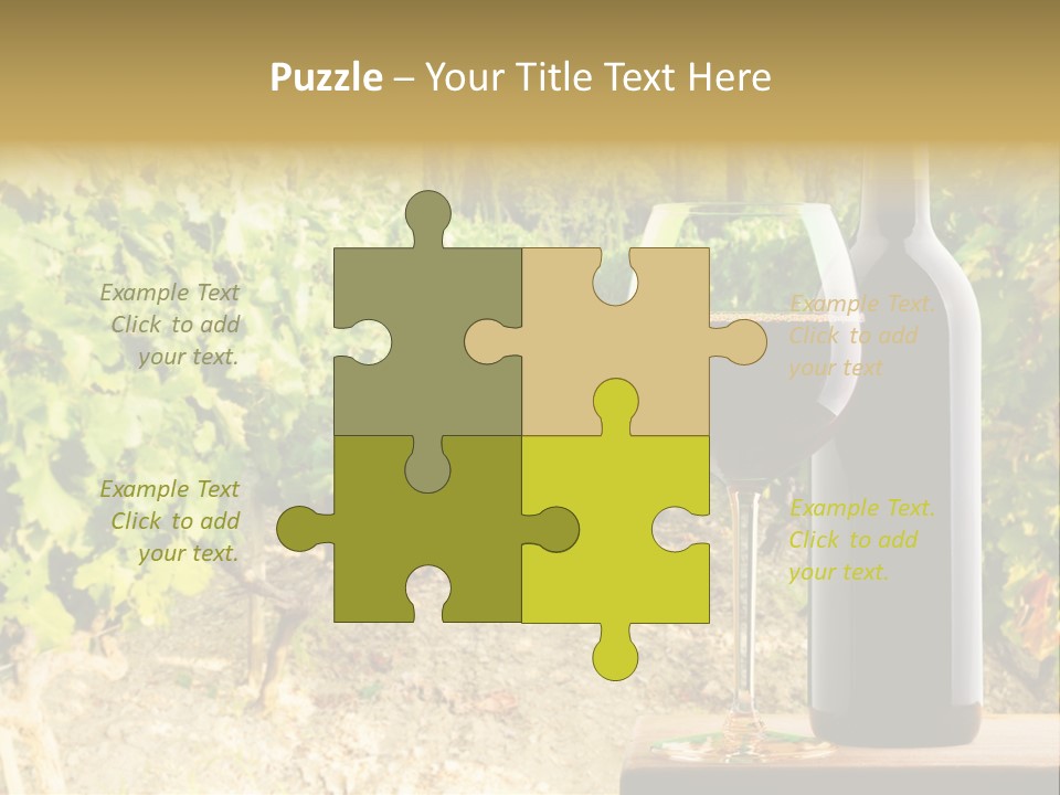 Glass Road Agriculture PowerPoint Template