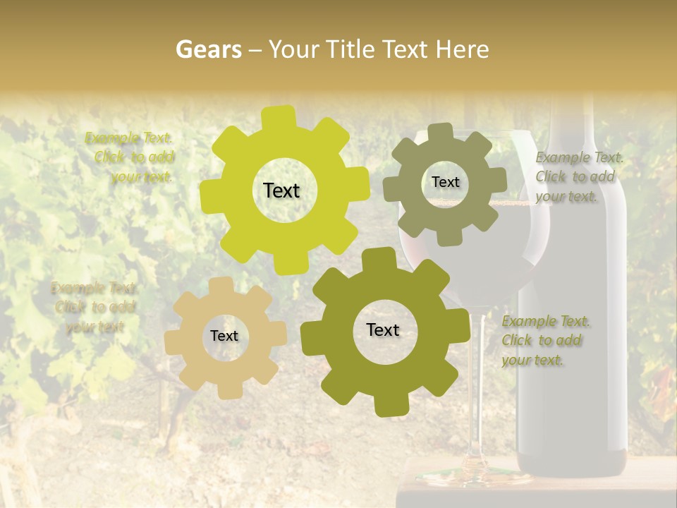 Glass Road Agriculture PowerPoint Template
