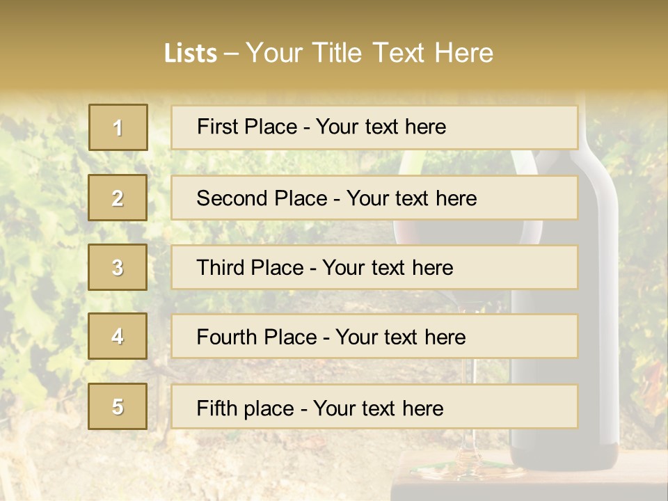 Glass Road Agriculture PowerPoint Template