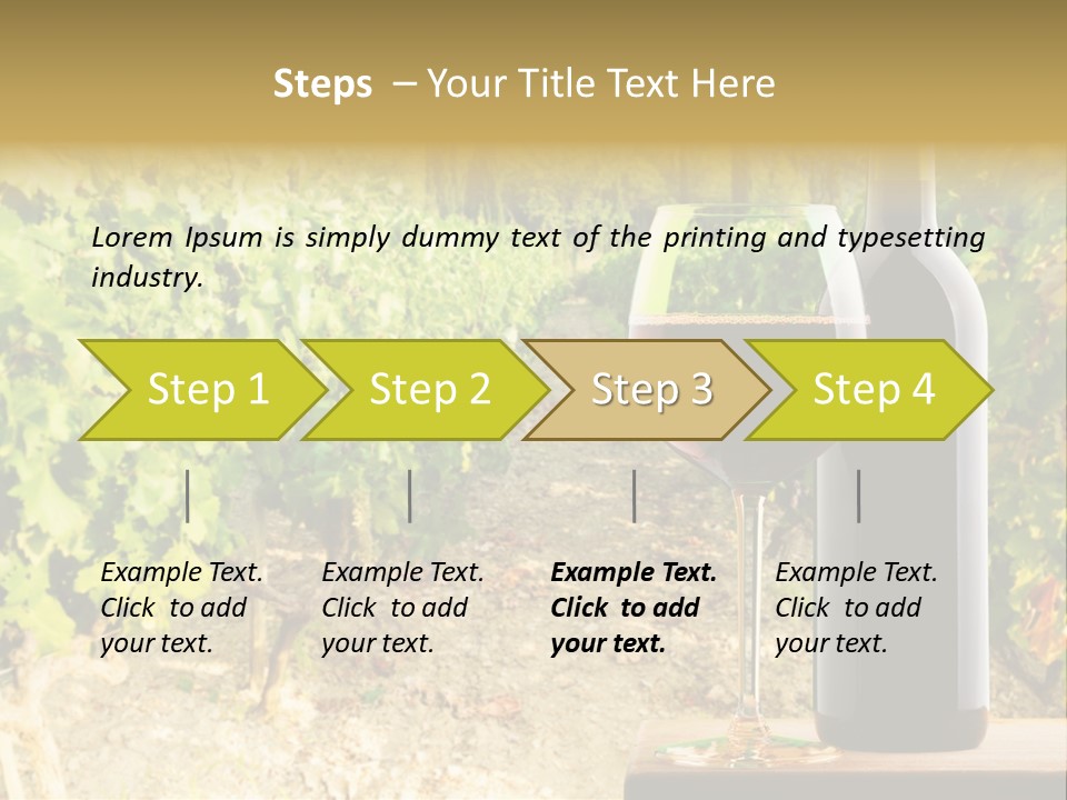 Glass Road Agriculture PowerPoint Template
