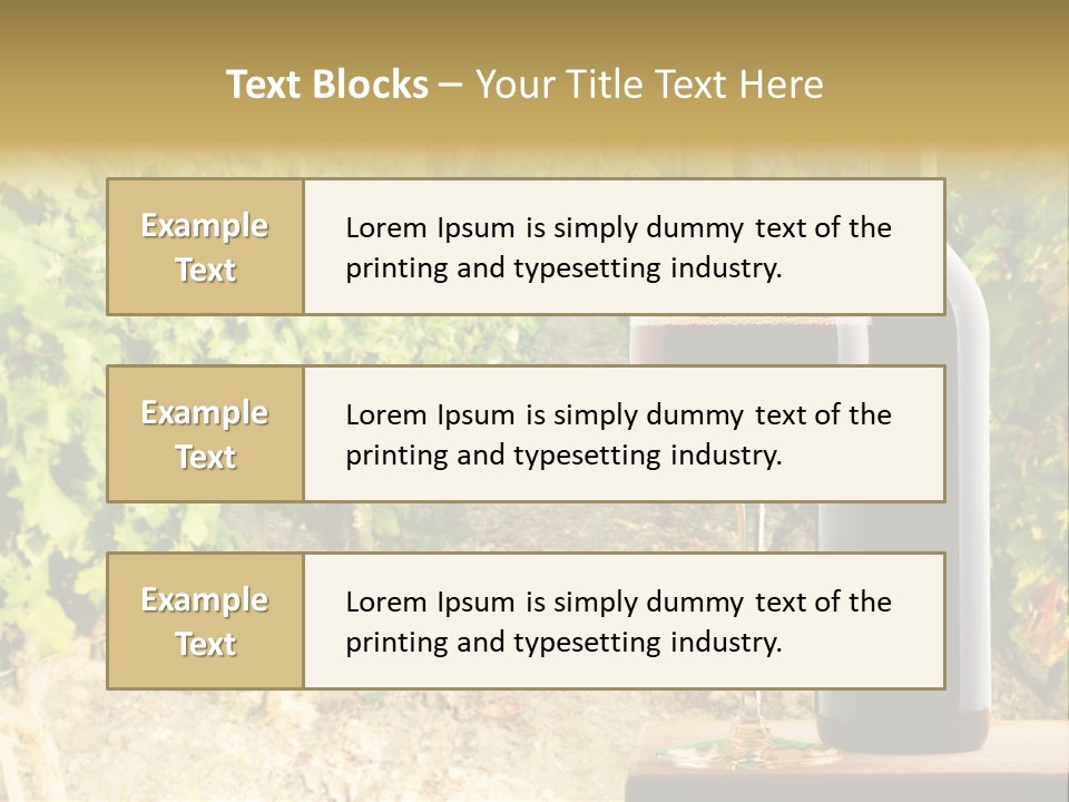 Glass Road Agriculture PowerPoint Template