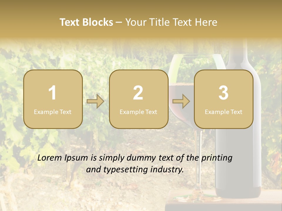 Glass Road Agriculture PowerPoint Template