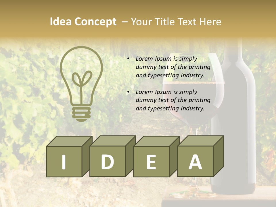 Glass Road Agriculture PowerPoint Template
