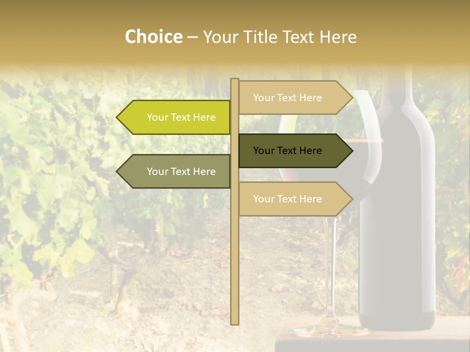 Glass Road Agriculture PowerPoint Template