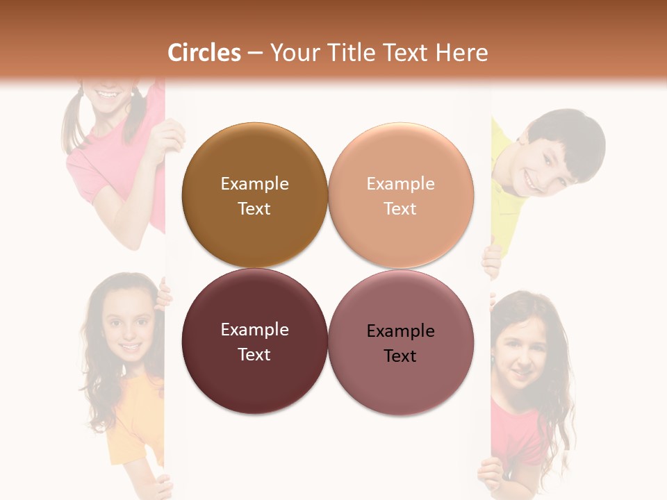 Advertising Message Childhood PowerPoint Template