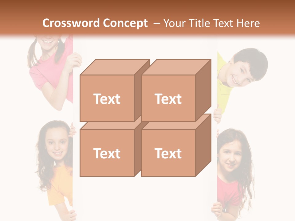 Advertising Message Childhood PowerPoint Template